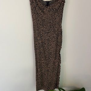 Reformation Animal Print Dress